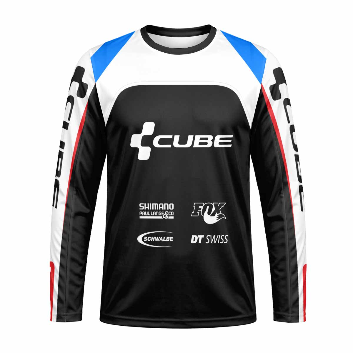 CUBE Fox Race Pilot Long Sleeve Motocross Jersey
