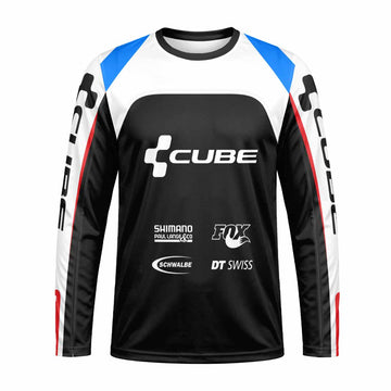 CUBE Fox Race Pilot Long Sleeve Motocross Jersey
