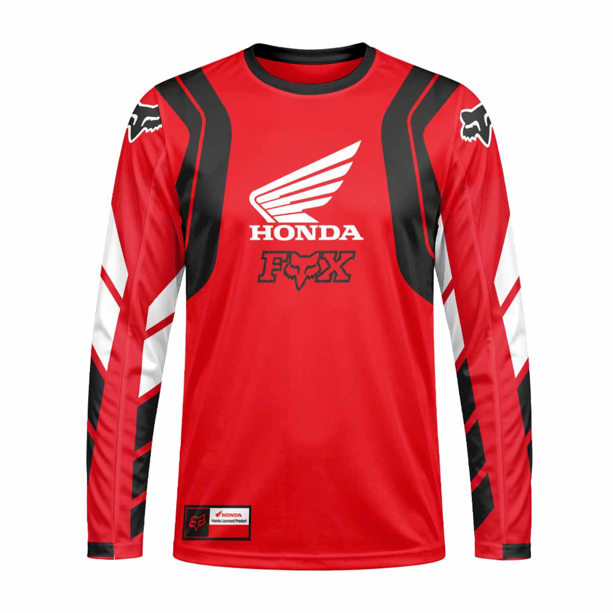 Vintage Honda Fox Racing Long Sleeve Motocross Jersey