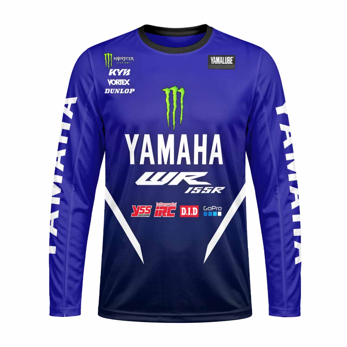 Yamaha WR 155R Monster Energy Long Sleeve Motocross Jersey