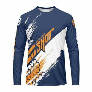 Shot Race Gear Long Sleeve Mountain Bike Jersey