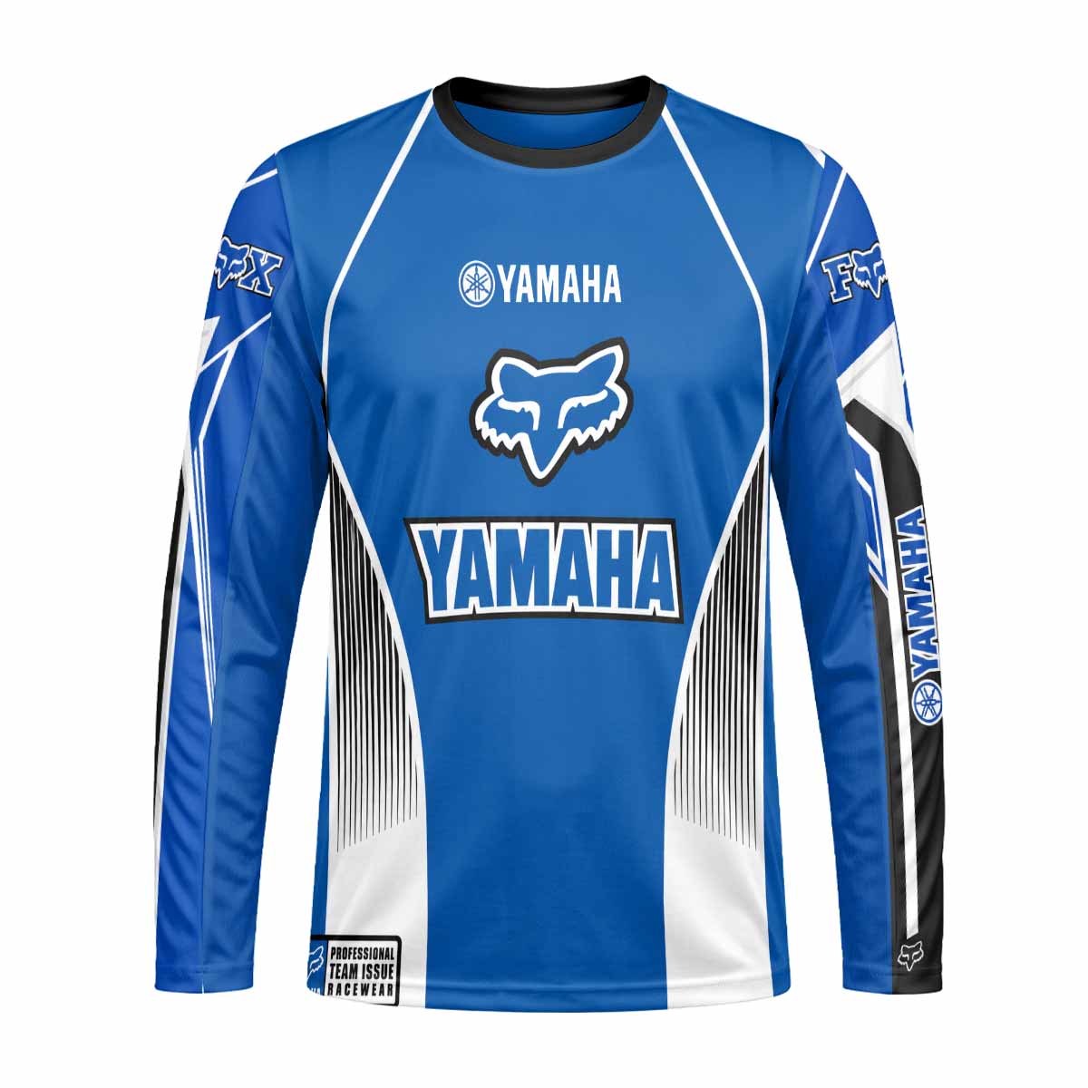 Vintage Fox Racing HC Yamaha Long Sleeve Motocross Jersey