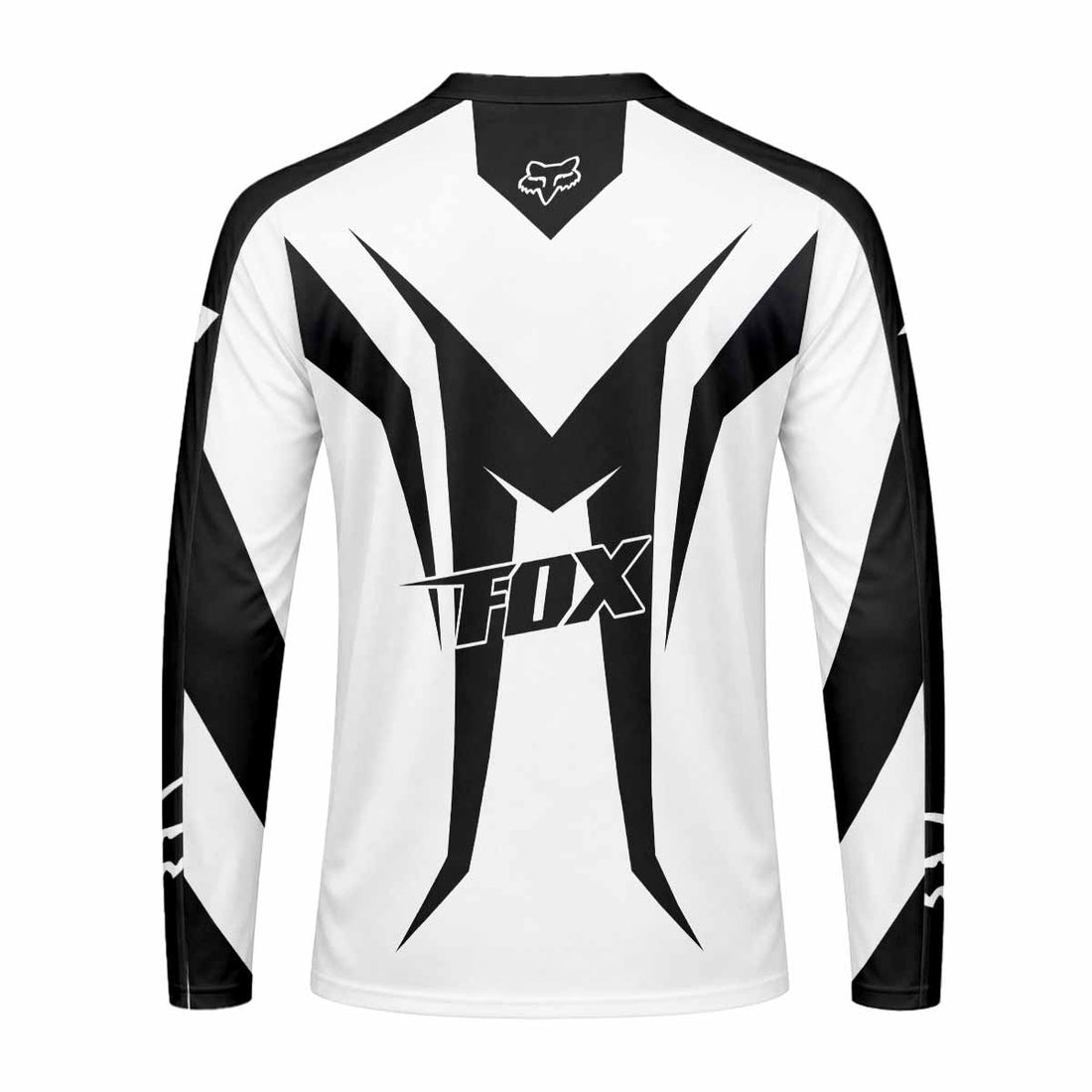 Fox Blackout Factory Long Sleeve Mountain Bike Jersey