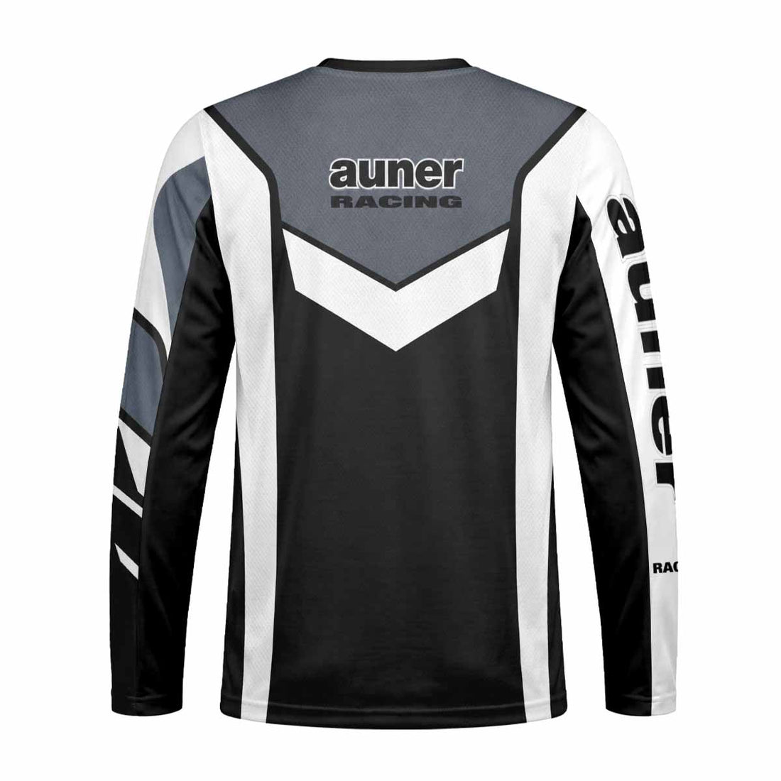 Auner Racing Chevron Long Sleeve Mountain Bike Jersey