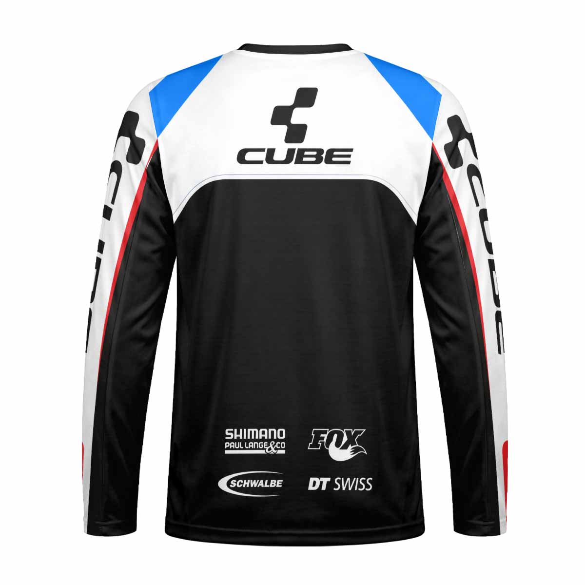 CUBE Fox Race Pilot Long Sleeve Motocross Jersey