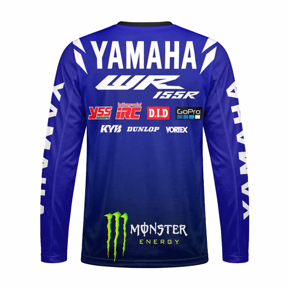 Yamaha WR 155R Monster Energy Long Sleeve Motocross Jersey