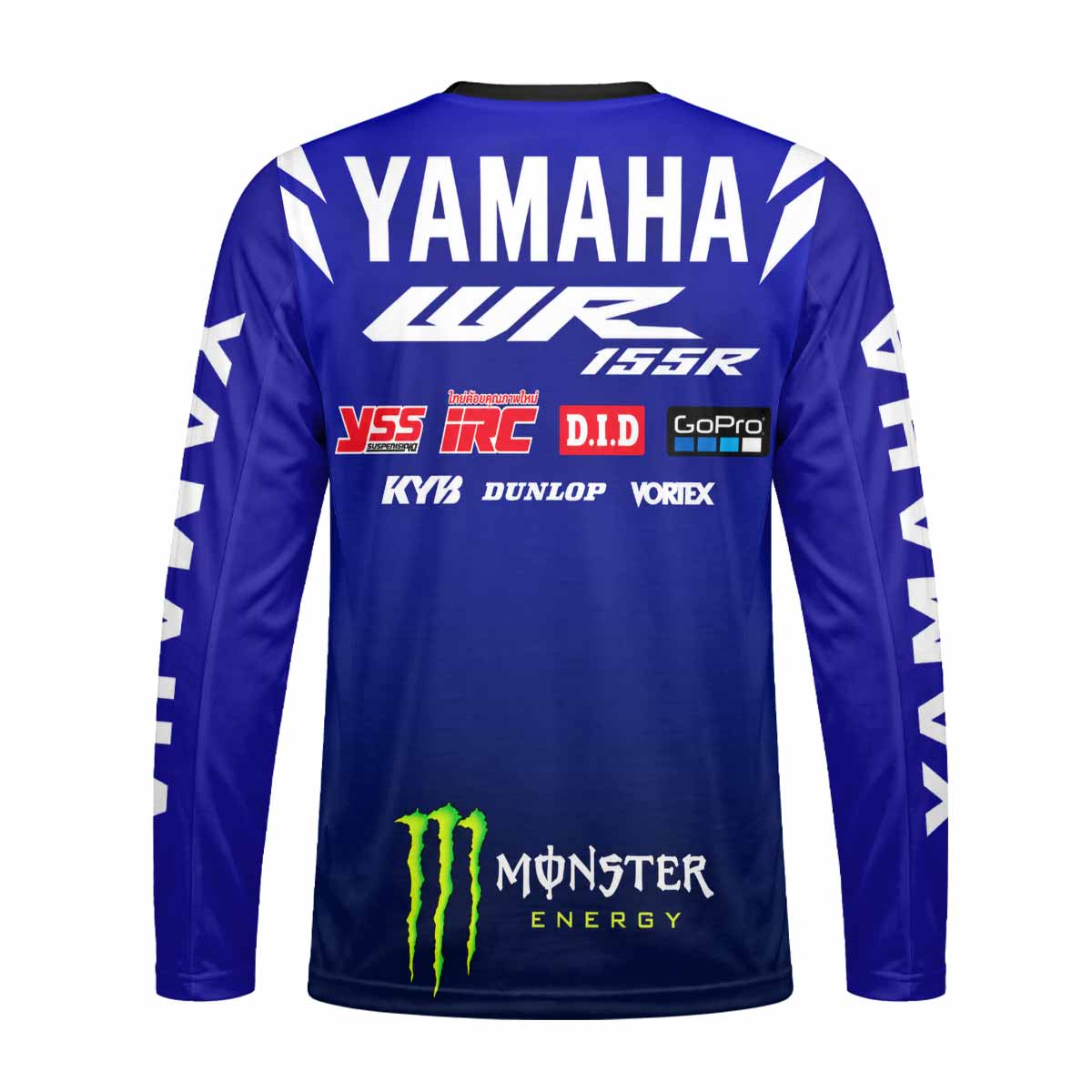 Yamaha WR 155R Monster Energy Long Sleeve Motocross Jersey