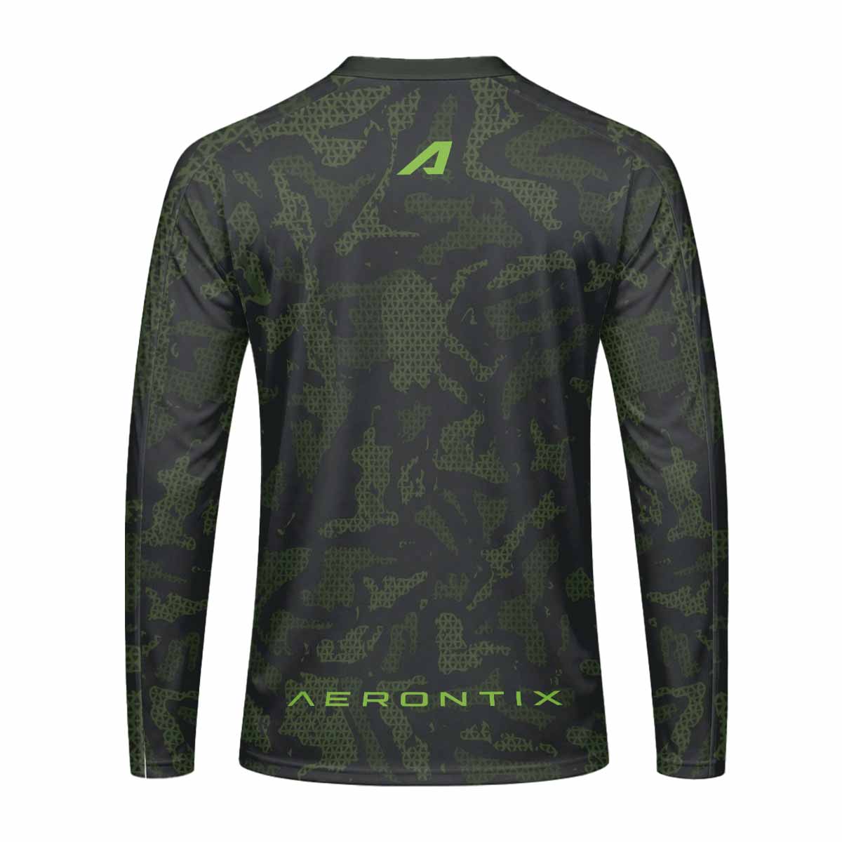 AERONTIX Covert Ops Camo Long Sleeve Mountain Bike Jersey