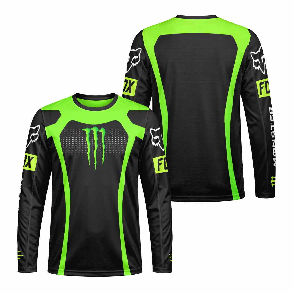 Fox Racing 180 Monster Long Sleeve Motocross Jersey