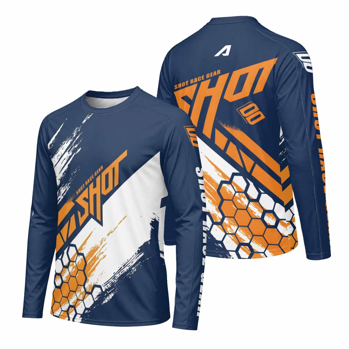 Shot Race Gear Long Sleeve Mountain Bike Jersey