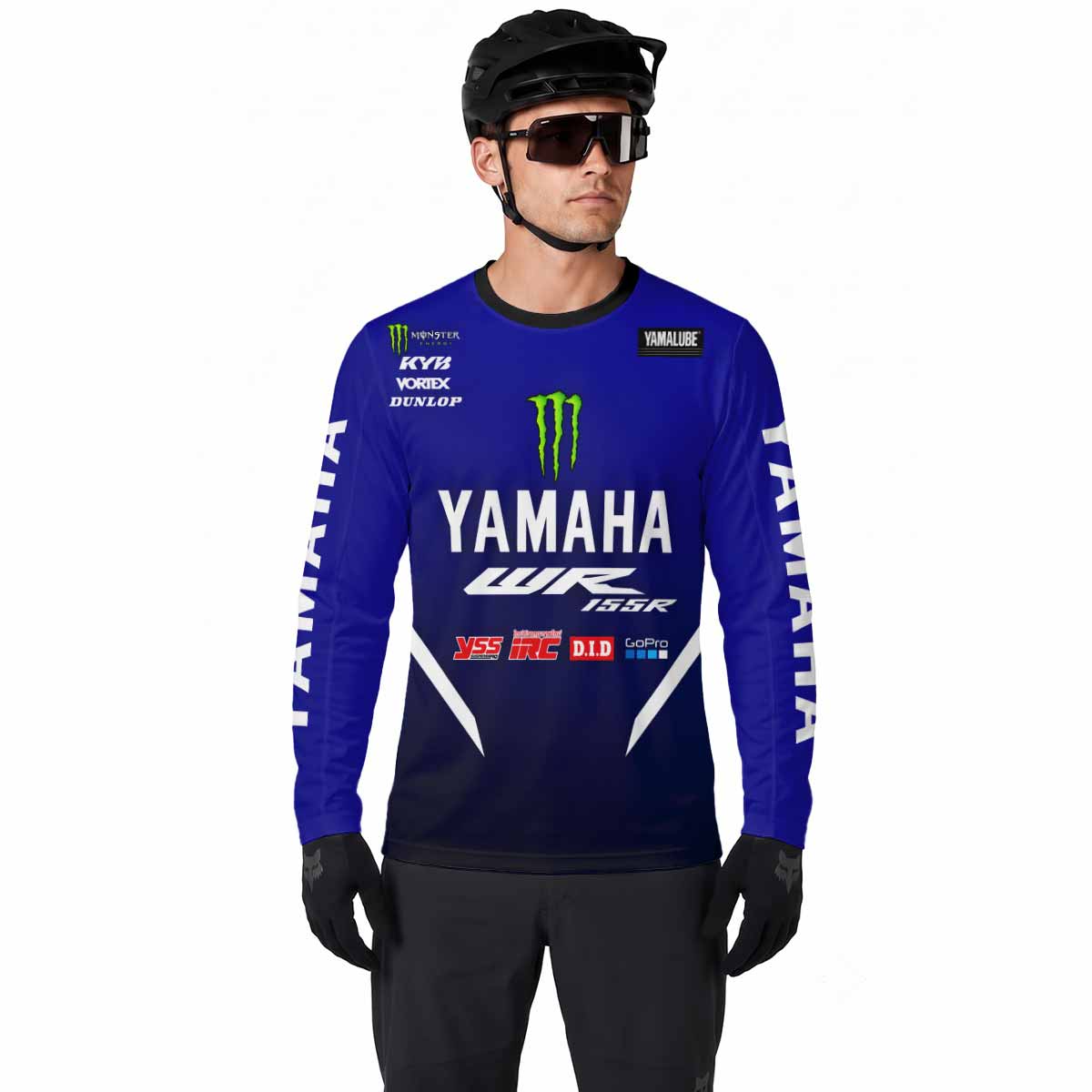 Yamaha WR 155R Monster Energy Long Sleeve Motocross Jersey