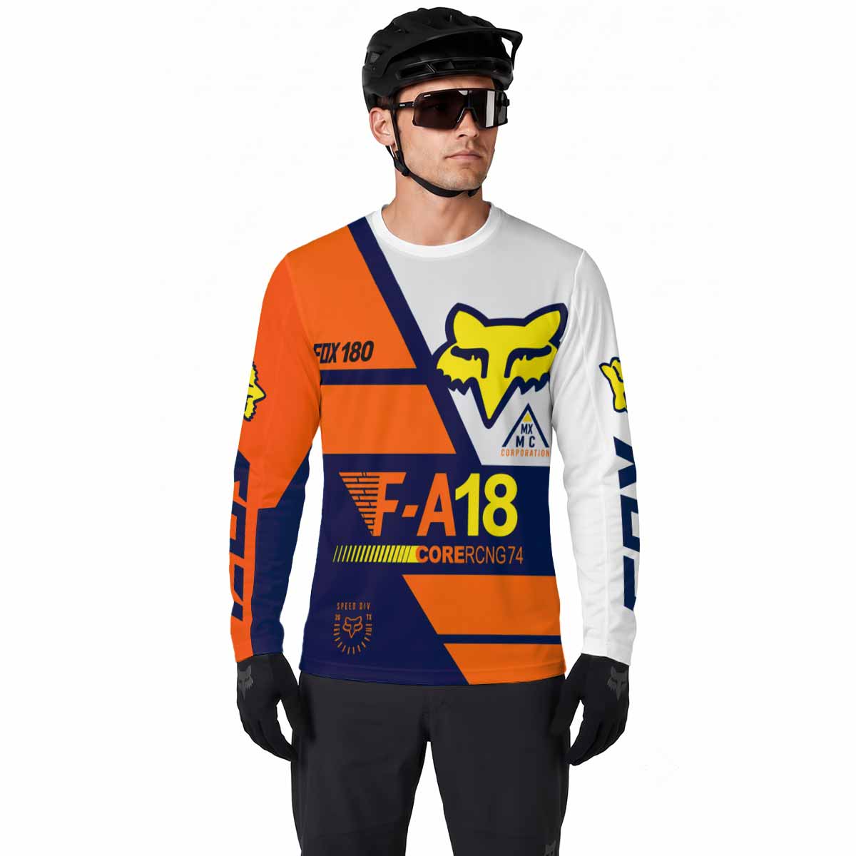 Fox 180 Long Sleeve Motocross Jersey