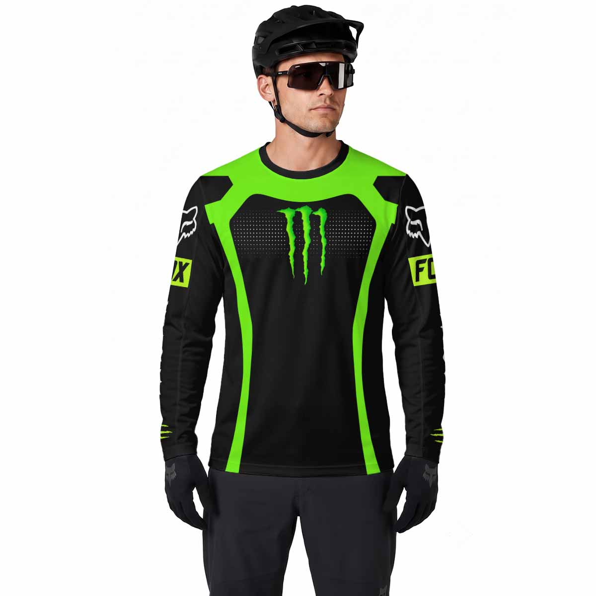 Fox Racing 180 Monster Long Sleeve Motocross Jersey