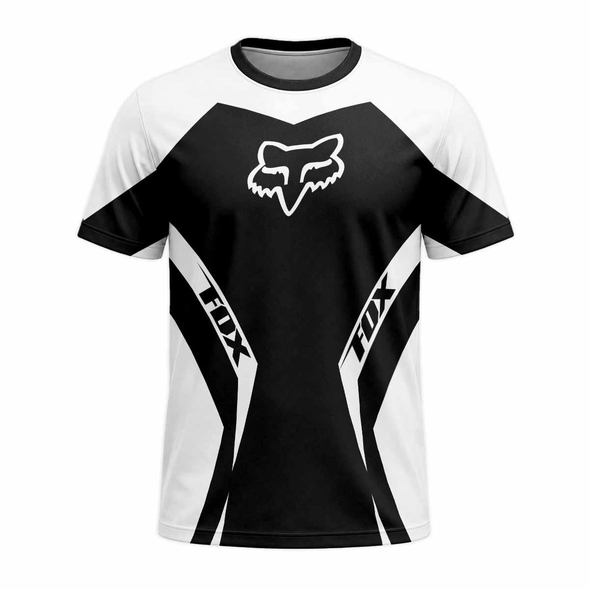 Fox Blackout Factory Short Sleeve Mountain Bike Jersey