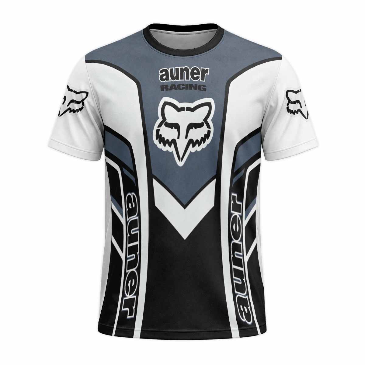Auner Racing Chevron Short Sleeve Mountain Bike Jersey