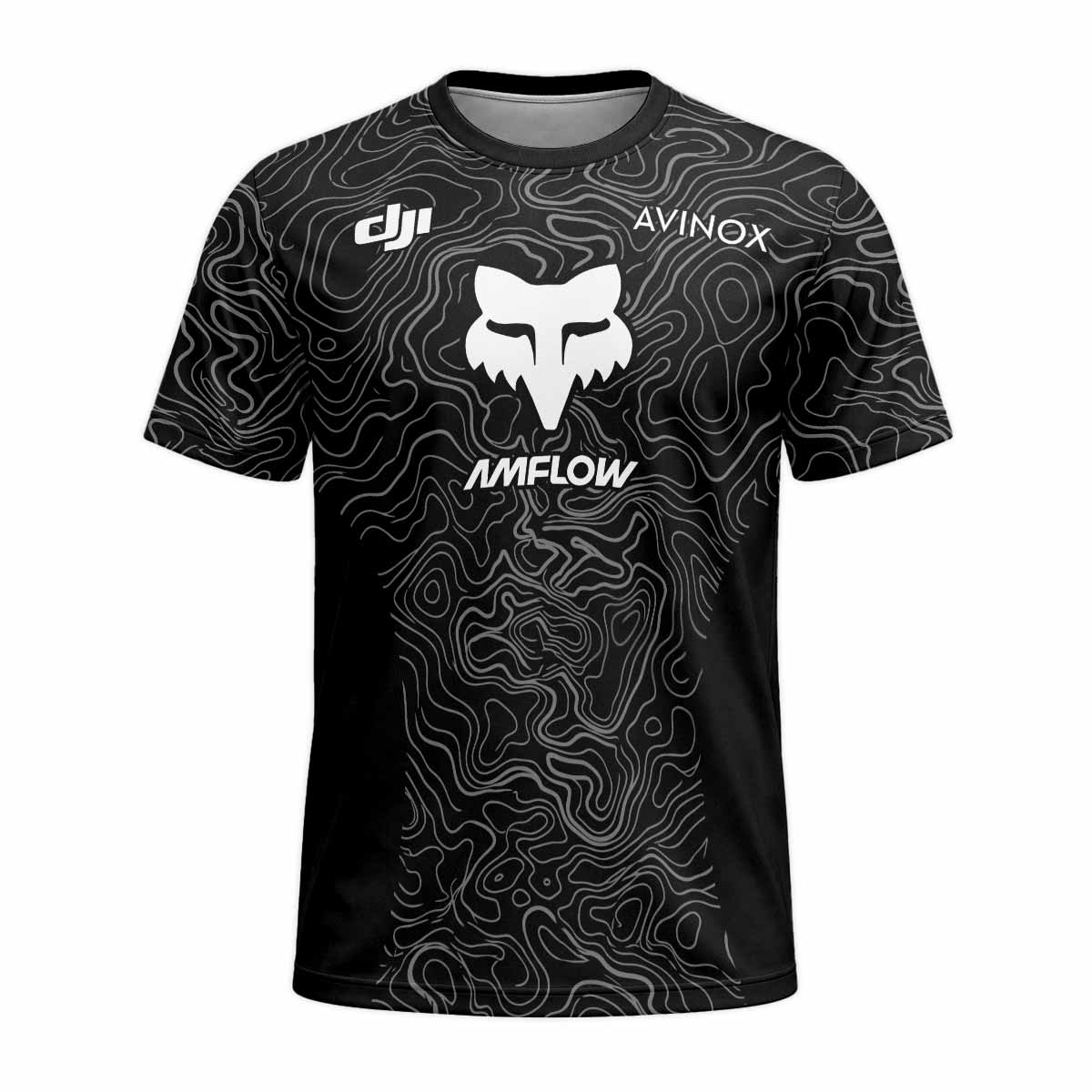 AMFLOW DJI Avinox Short Sleeve Mountain Bike Jersey
