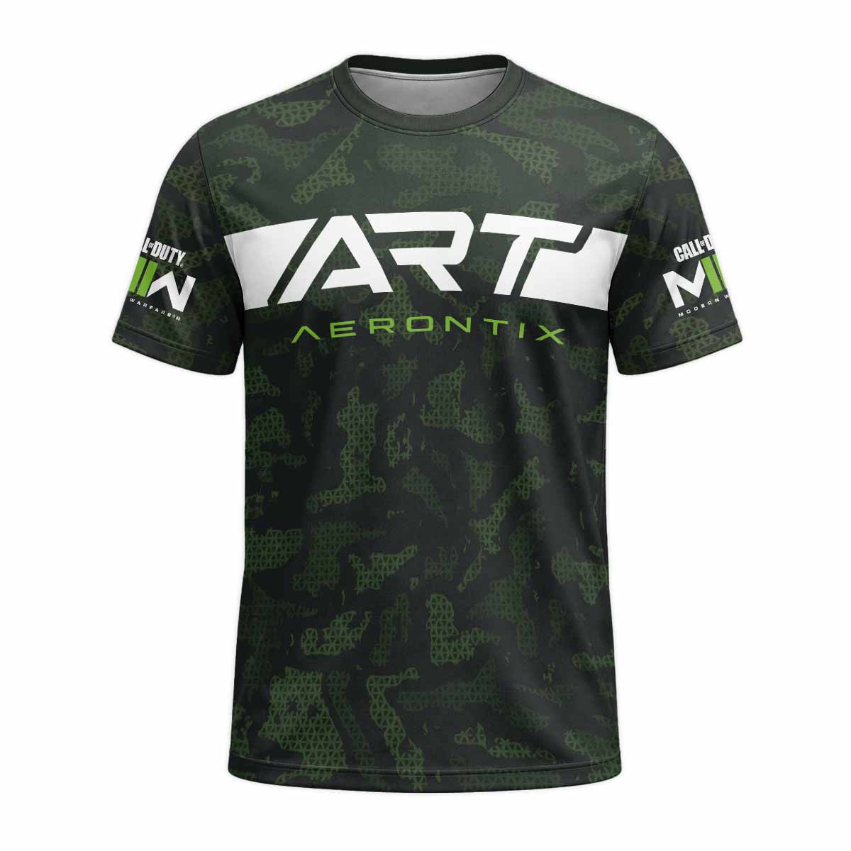 AERONTIX Covert Ops Camo Short Sleeve Mountain Bike Jersey