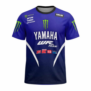 Yamaha WR 155R Monster Energy Short Sleeve Motocross Jersey