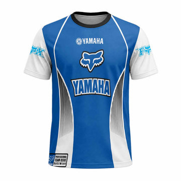 Vintage Fox Racing HC Yamaha Short Sleeve Motocross Jersey