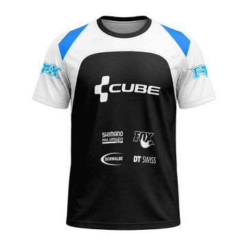 CUBE Fox Race Pilot Short Sleeve Mountain Bike Jersey