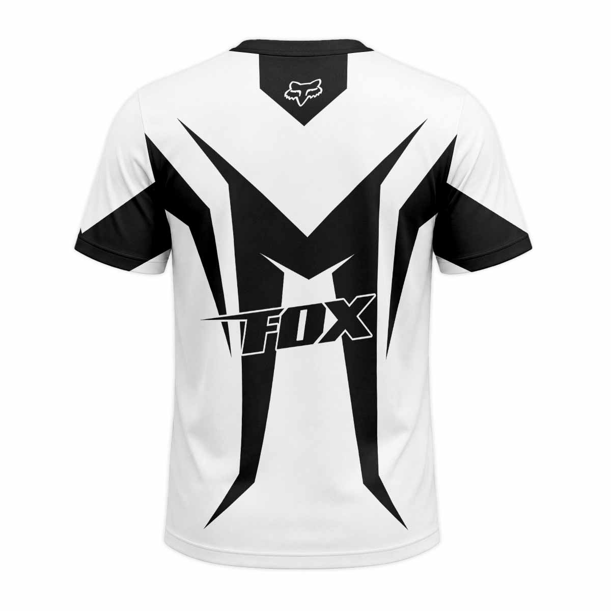 Fox Blackout Factory Short Sleeve Mountain Bike Jersey