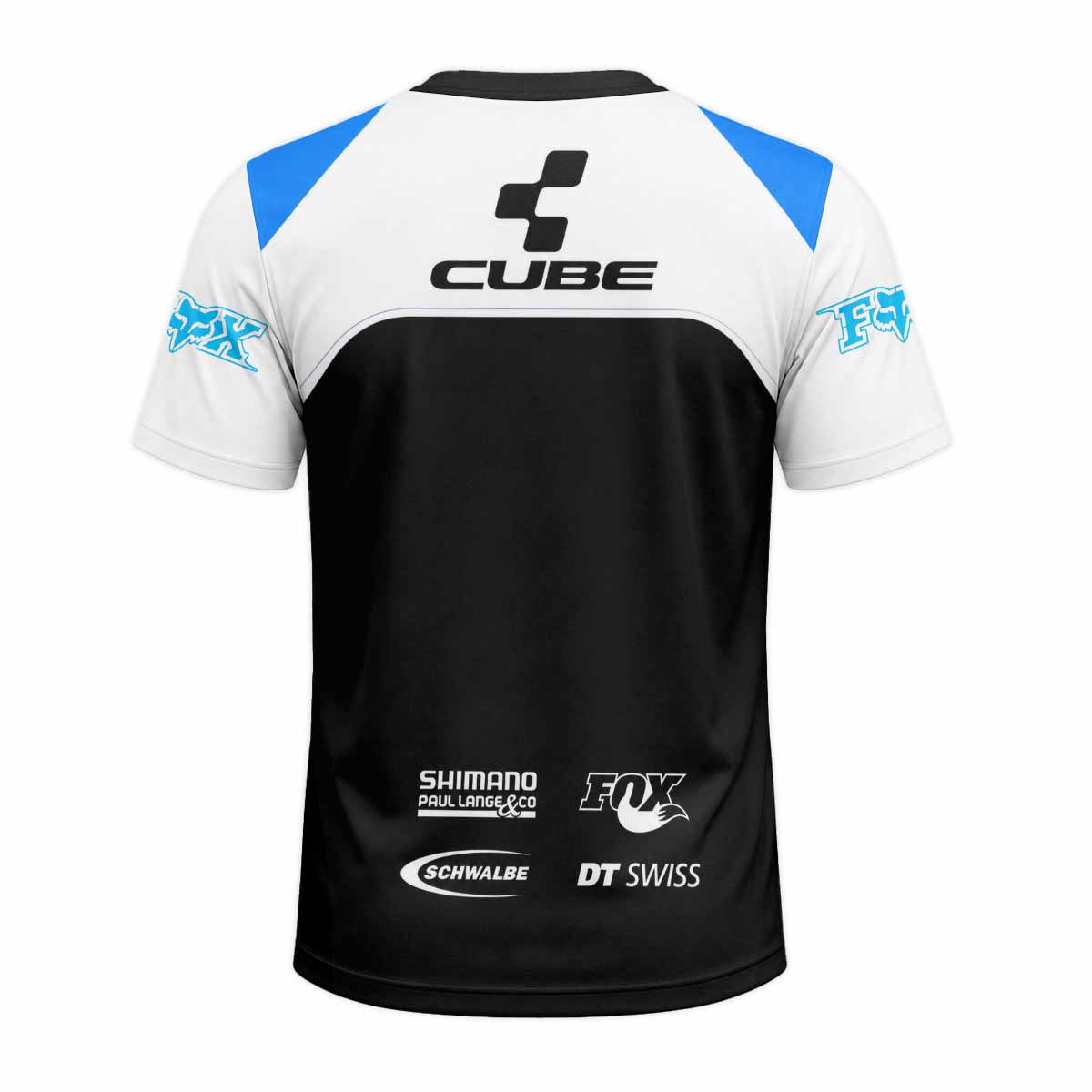 CUBE Fox Race Pilot Short Sleeve Mountain Bike Jersey