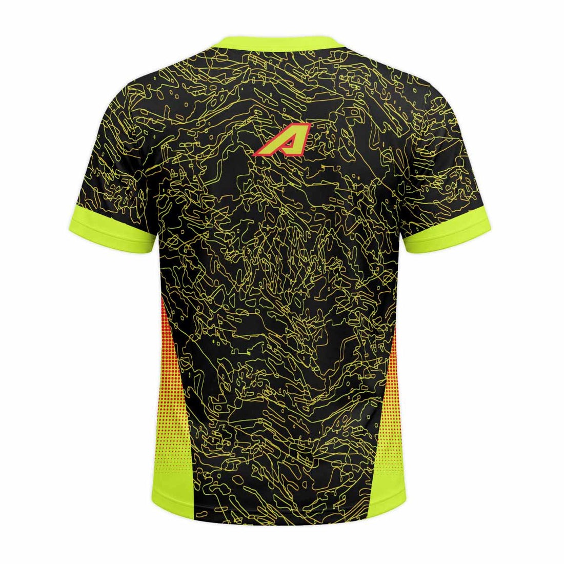 AERONTIX Hazard Topo Short Sleeve Mountain Bike Jersey