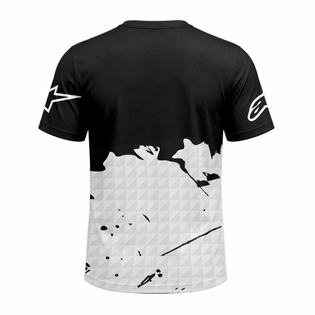 Alpinestars Monochrome Distressed Short Sleeve Mountain Bike Jersey