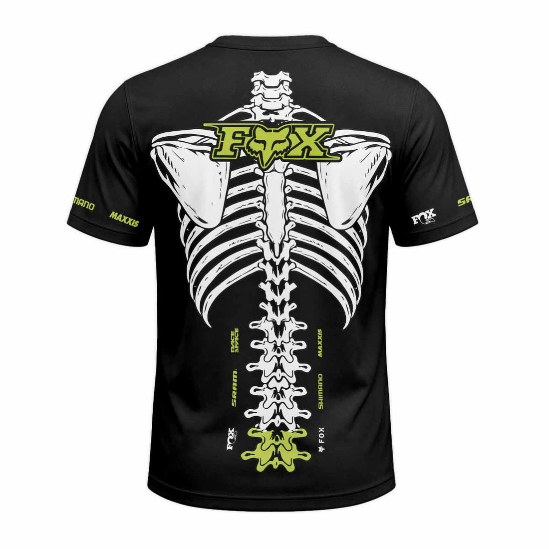 Santa Cruz Skeleton Short Sleeve Mountain Bike Jersey