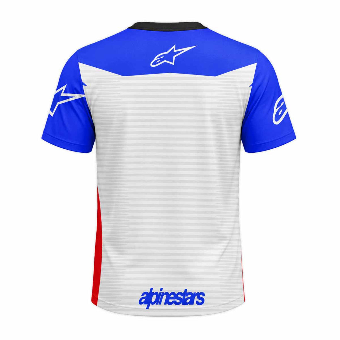 Racing Color Block Short Sleeve Mountain Bike Jersey