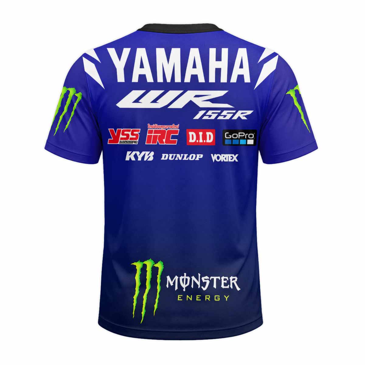 Yamaha WR 155R Monster Energy Short Sleeve Motocross Jersey