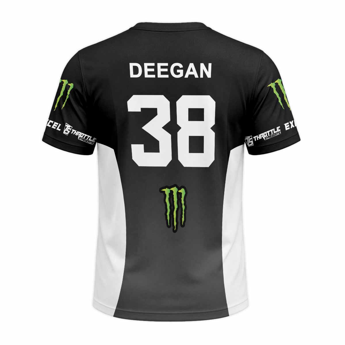Monster Kawasaki Short Sleeve Motocross Jersey