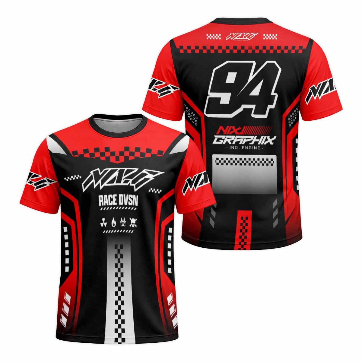 NXC Race Division 94 Short Sleeve Motocross Jersey