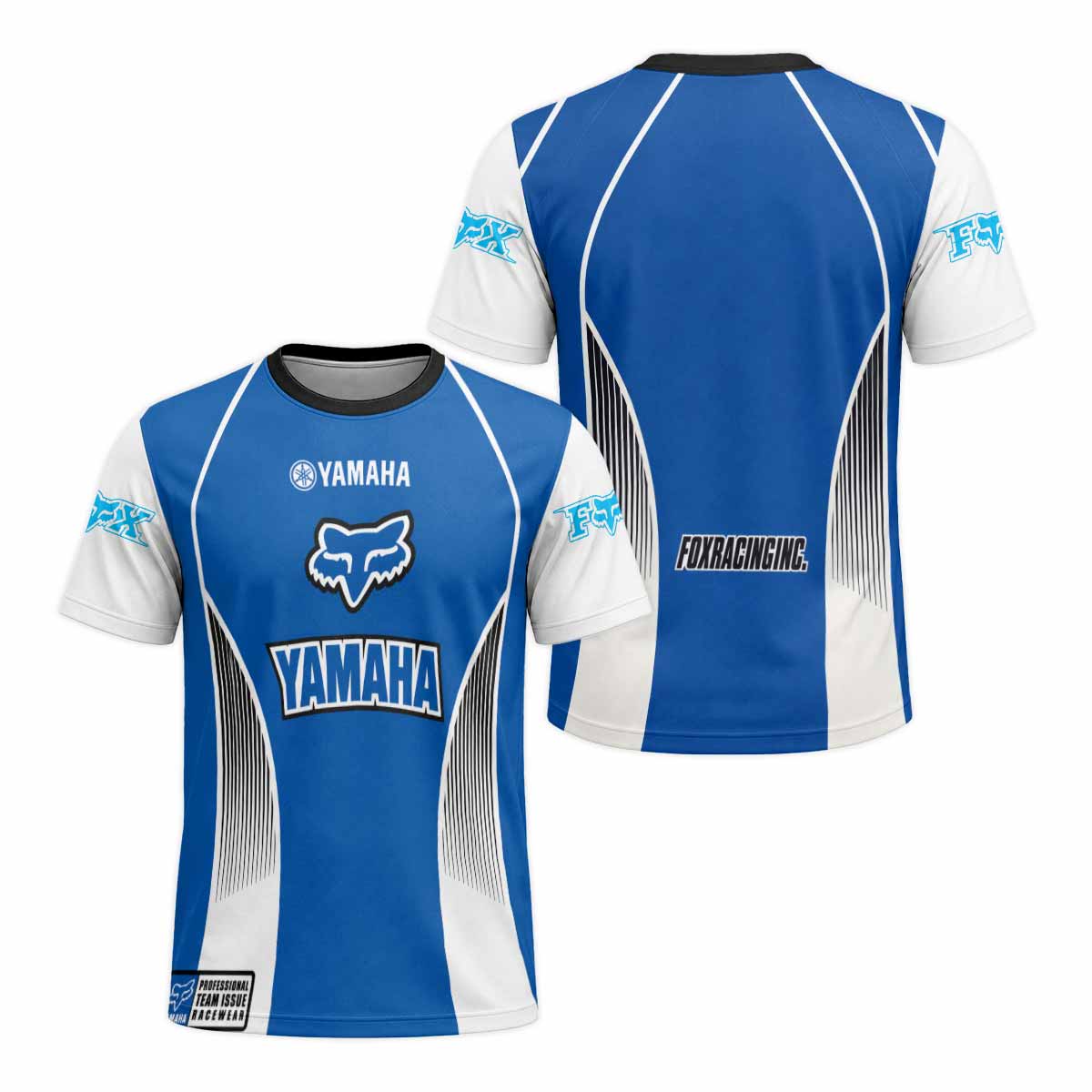 Vintage Fox Racing HC Yamaha Short Sleeve Motocross Jersey