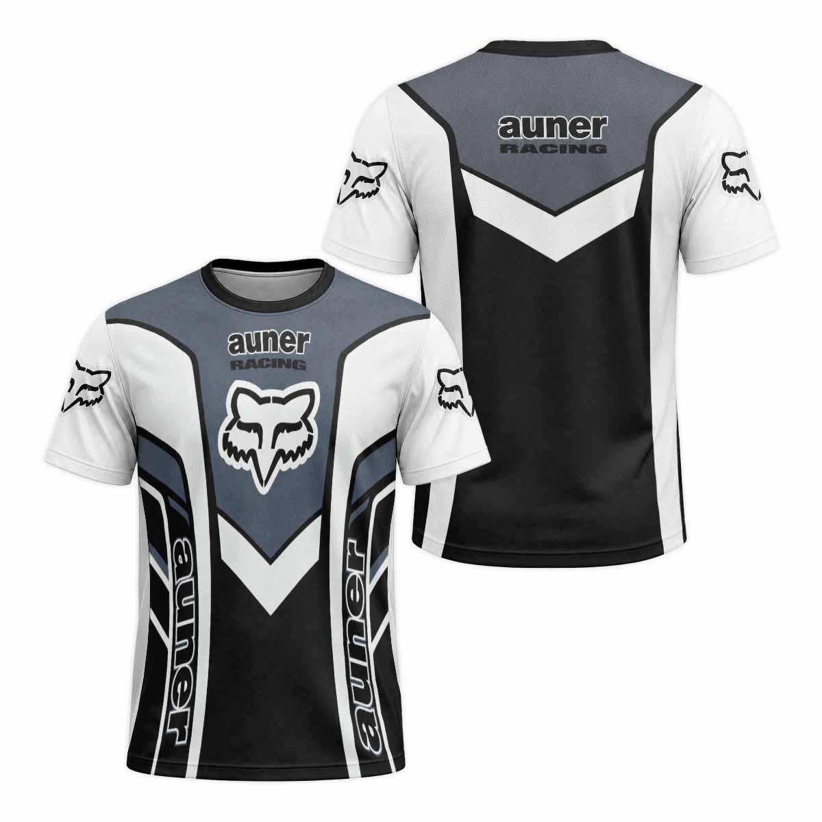 Auner Racing Chevron Short Sleeve Mountain Bike Jersey