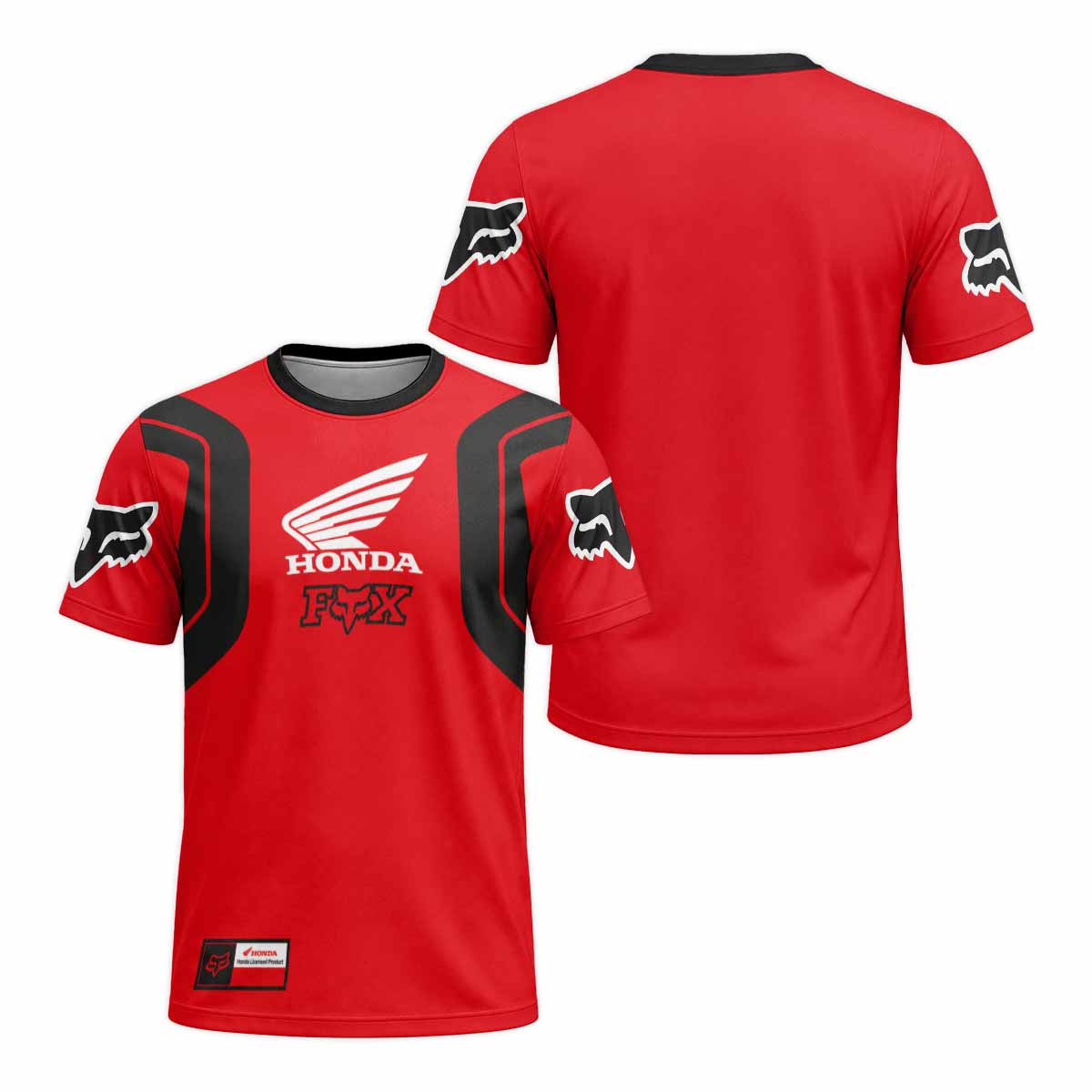 Vintage Honda Fox Racing Short Sleeve Motocross Jersey
