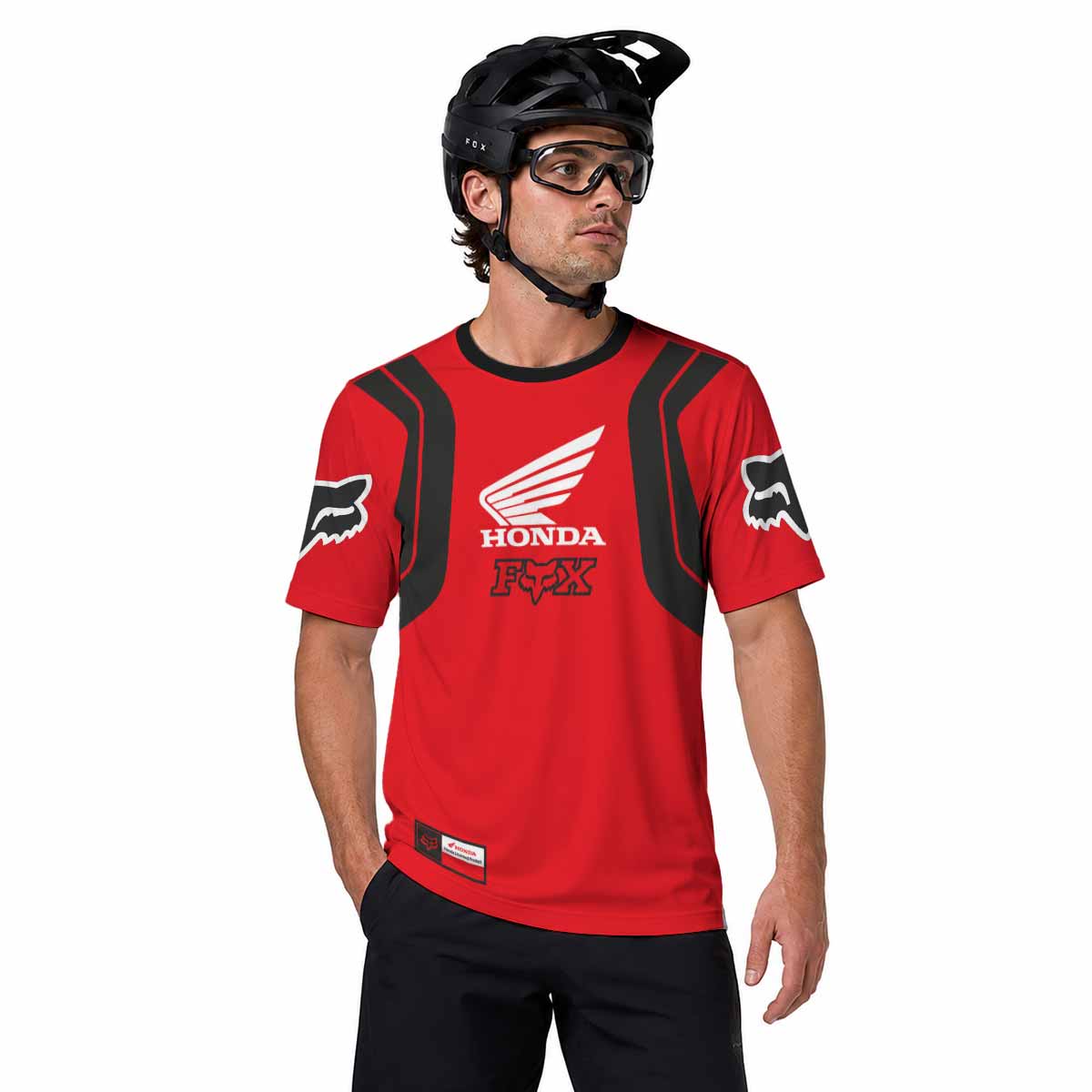 Vintage Honda Fox Racing Short Sleeve Motocross Jersey
